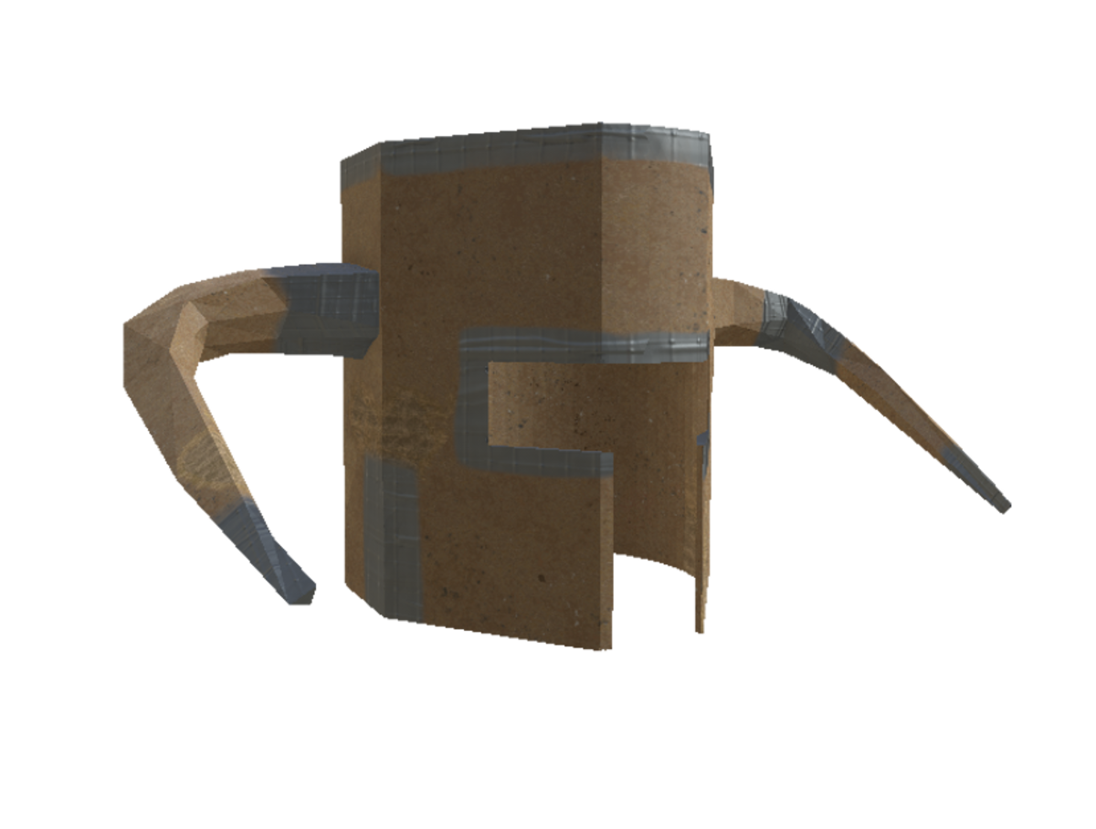 Cardboard helmet female