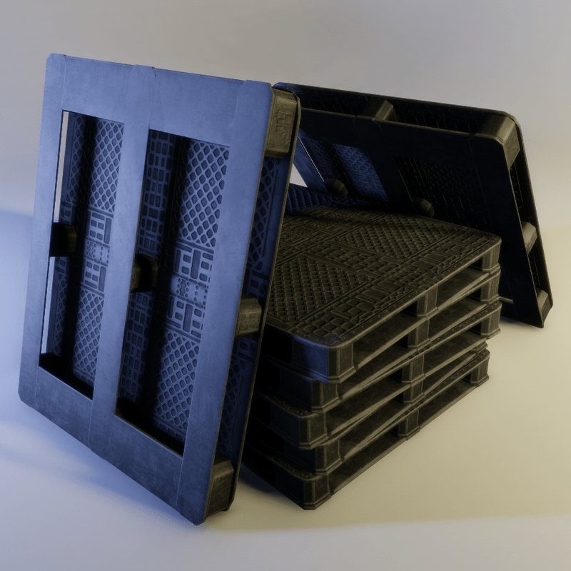 Black Plastic Pallet