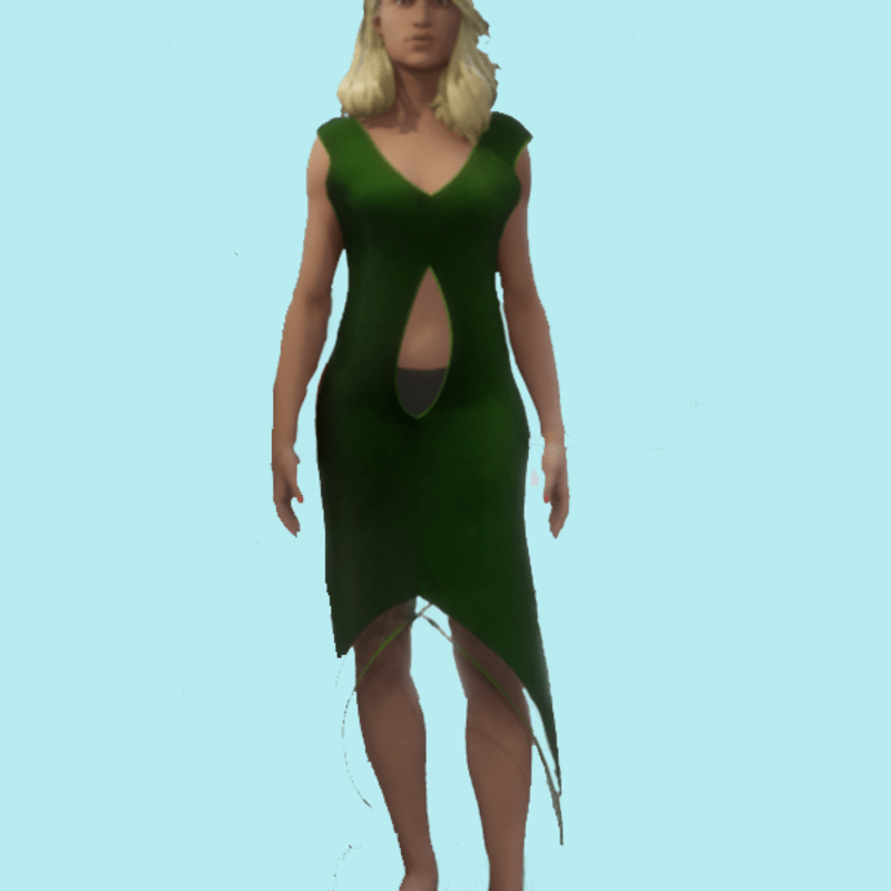 Lane Mid Length Olive