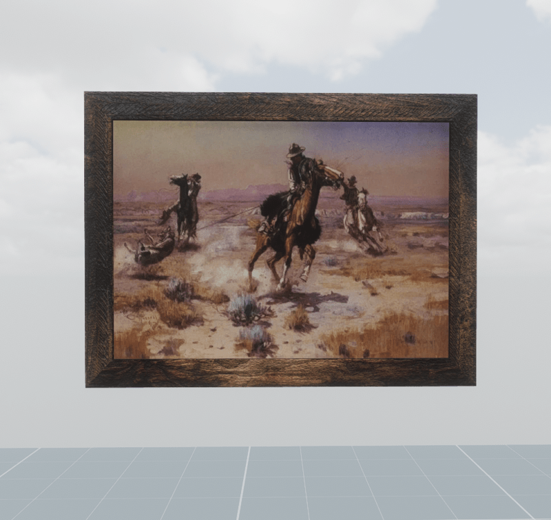 Far west painting n° 2