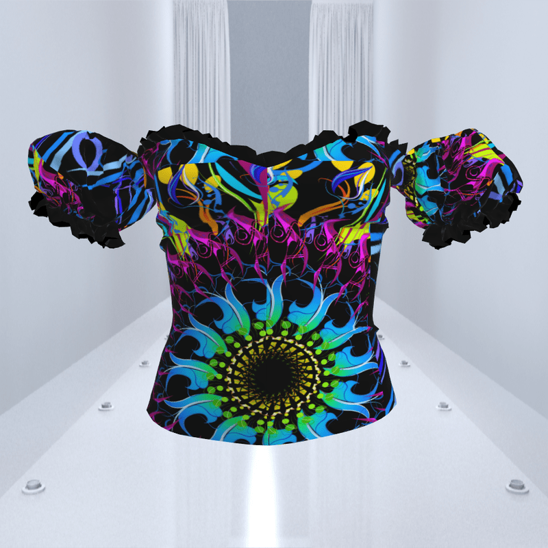 Gypsy Top Multi Colored