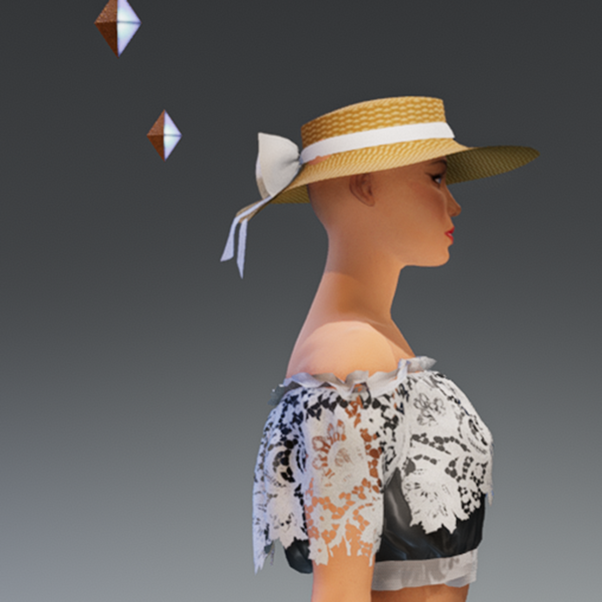 Off Shoulder Lace Top #3