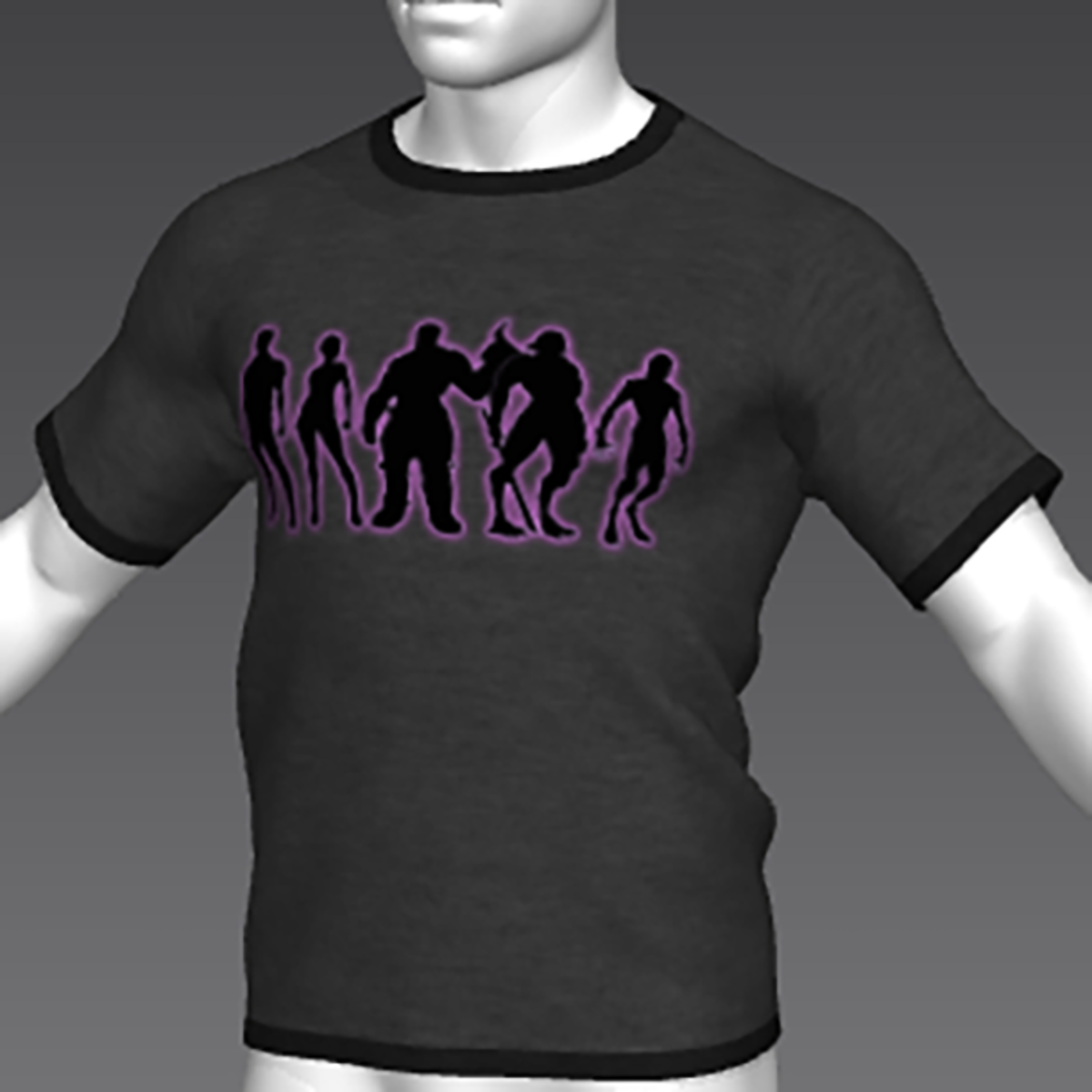 Ready Player One: Lineup T-Shirt (Grey) (M)