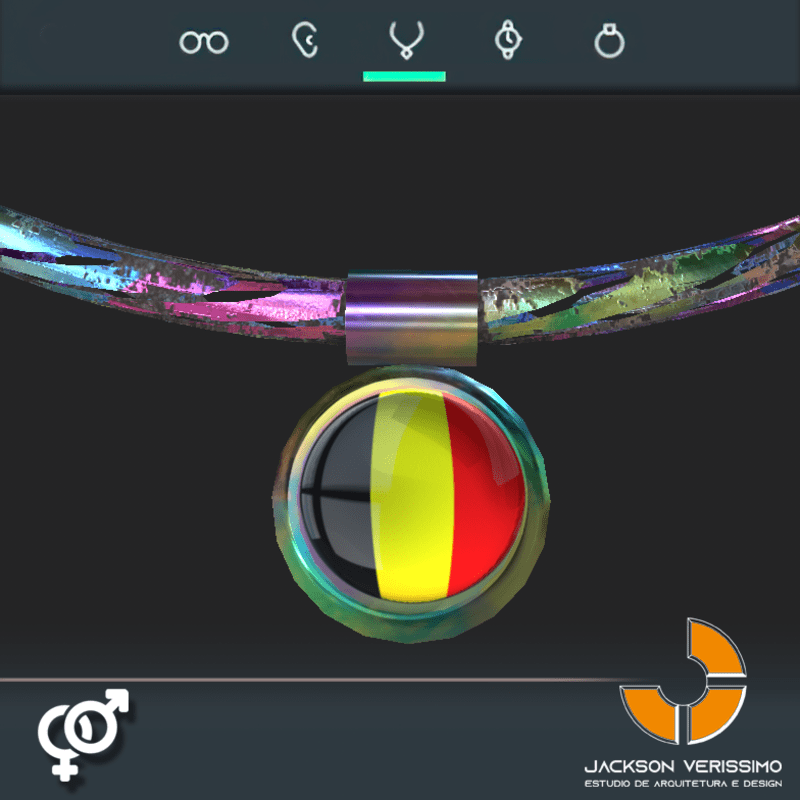 Global Necklace- Belgium