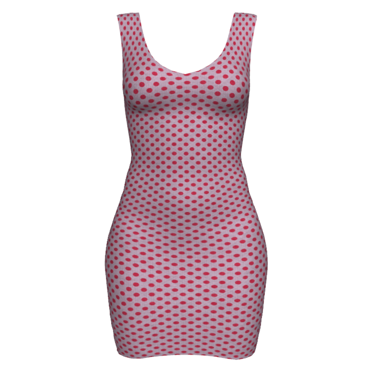 Woman Simple Dress - Dotty