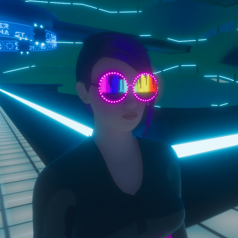 UNISEX_ PARTY_ GLASSES_ EQUALIZER V2 BLINKING AROUND ANIMATED EMISSIVE