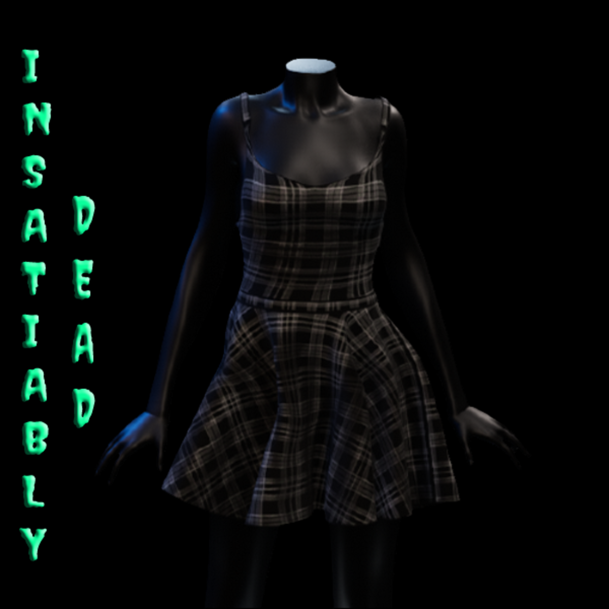 Punk Plaid Dress 6