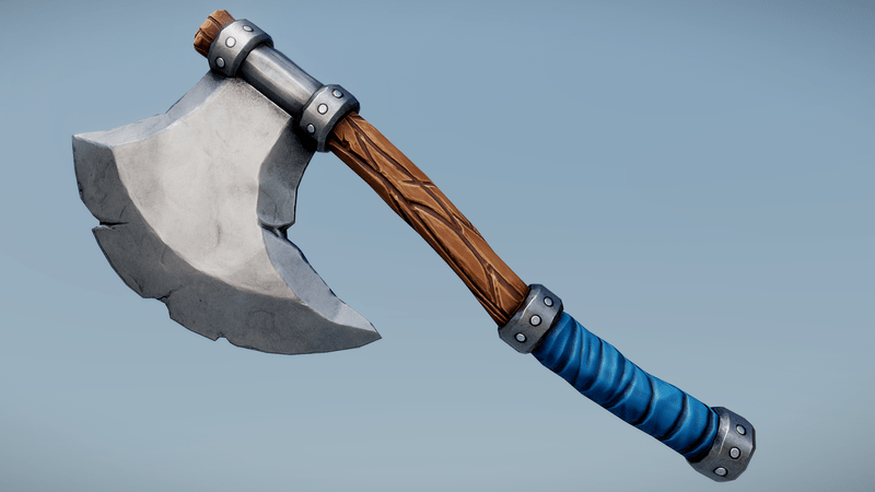 Stylized Axe 01 - B