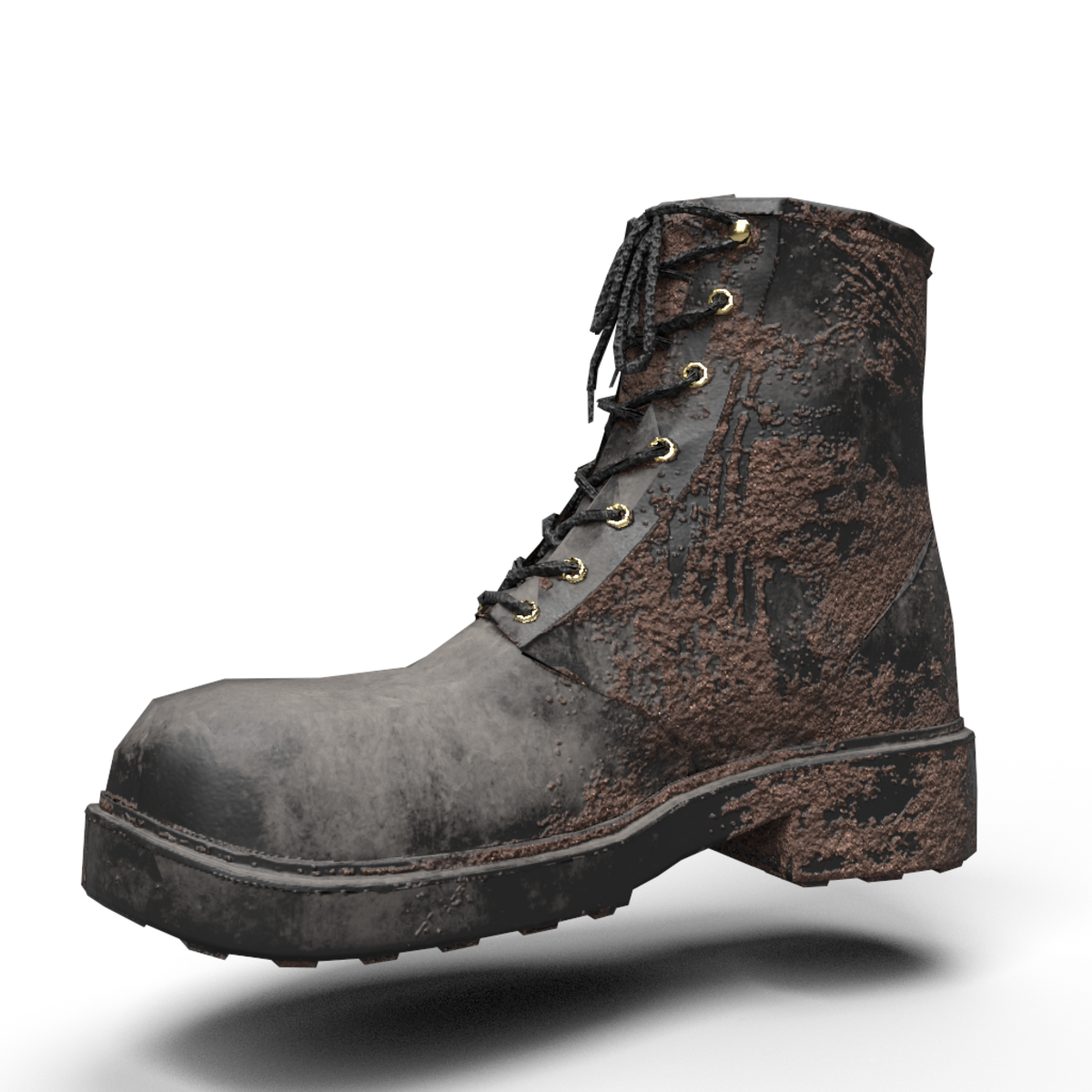 Combat Boots Dirty Female