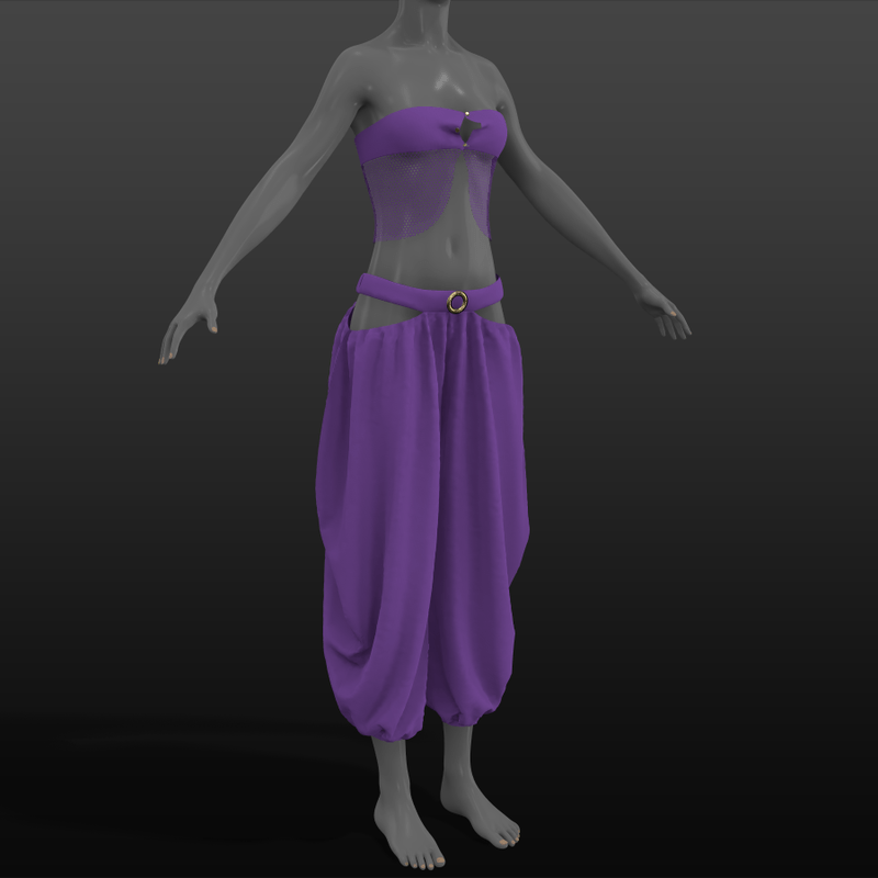 Outfit Orient purple