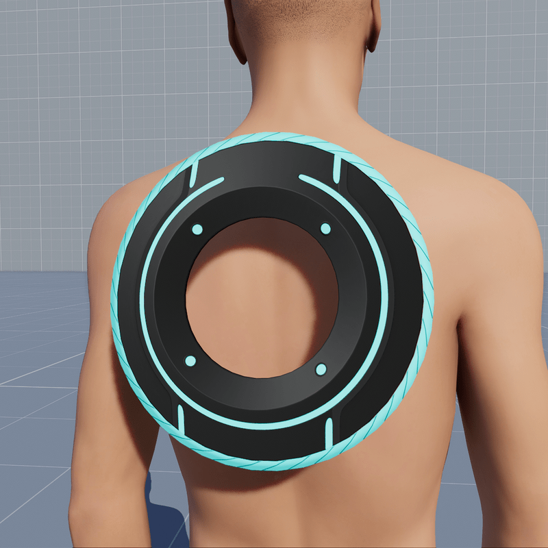 Memory Disc Blk Garment