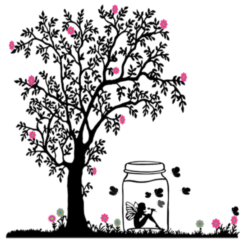 Fairy Jar Wall Decal