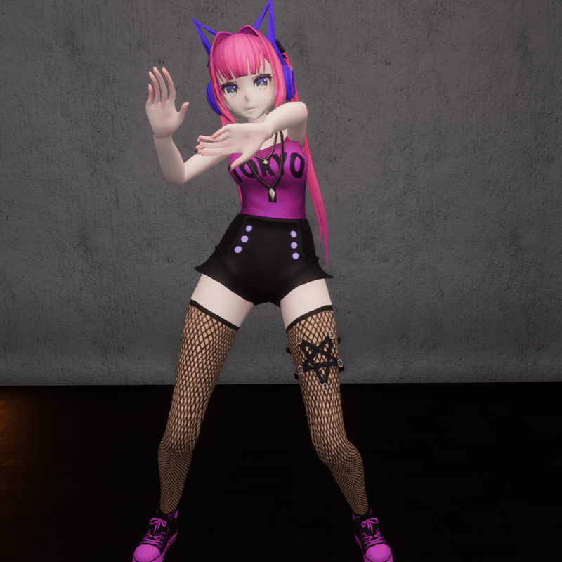 Cute Anime Girl-Hip Hop- NPC