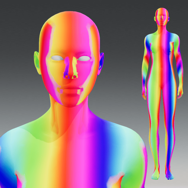 Rainbow female Avatar 2.0