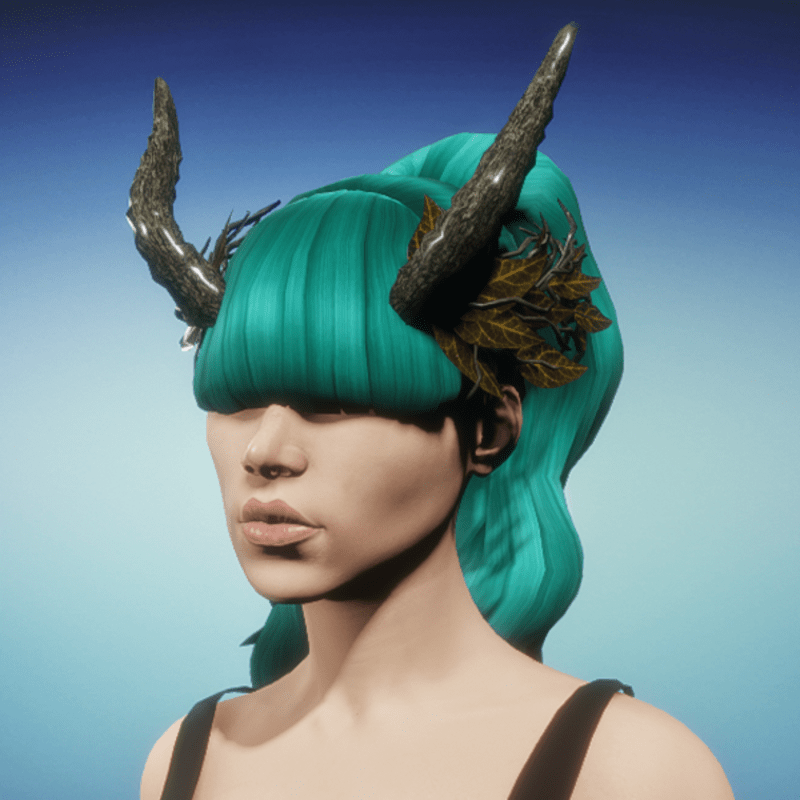 Forest Spirit Horns (Yellow)