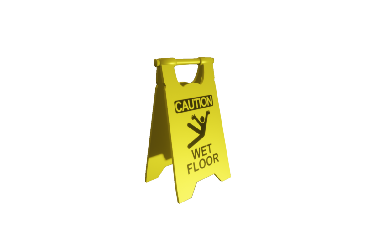 Wet Floor sign