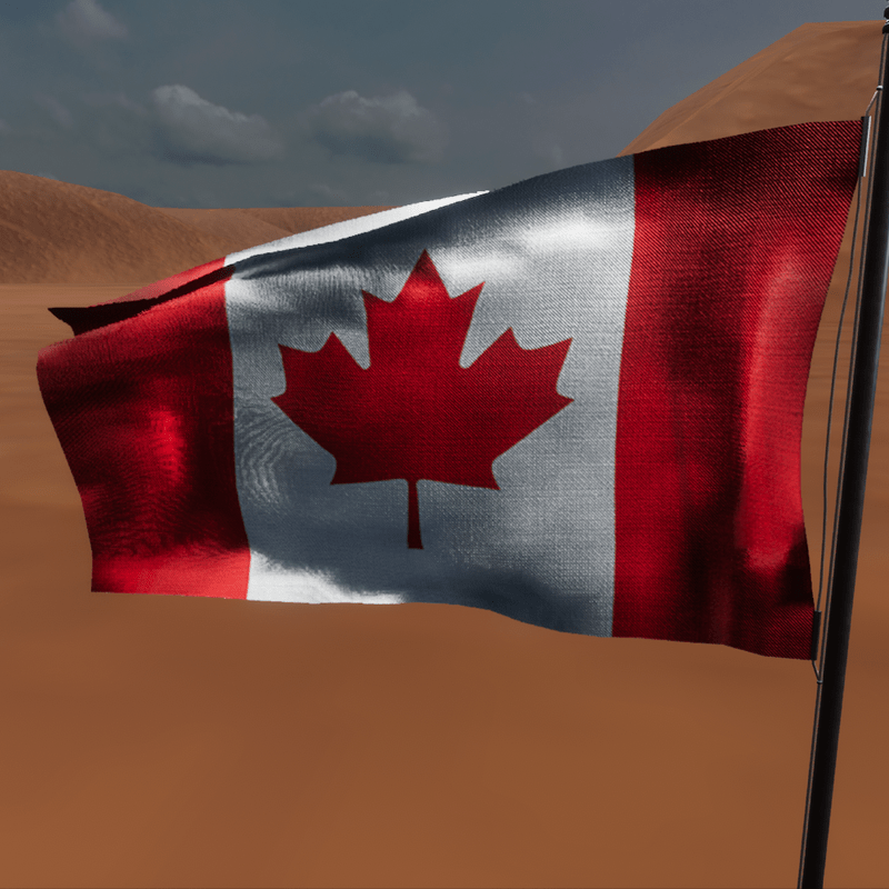 TKA Animate Flag Canada