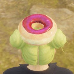 Jam Doughnut Hat - Raspberry
