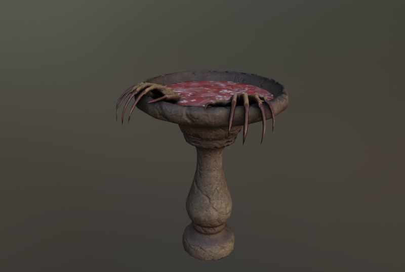 Fountain from the depths