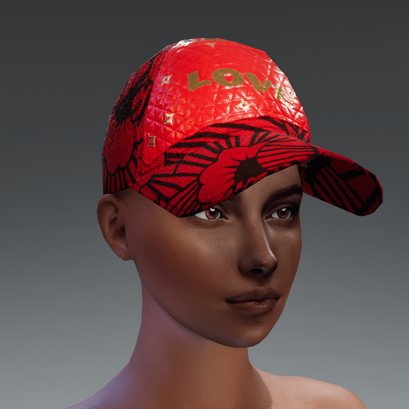 Red Love Cap