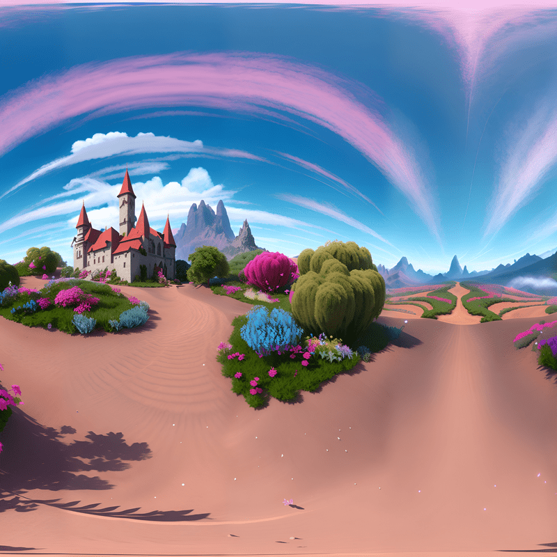 Skybox Fantasy Colorfull