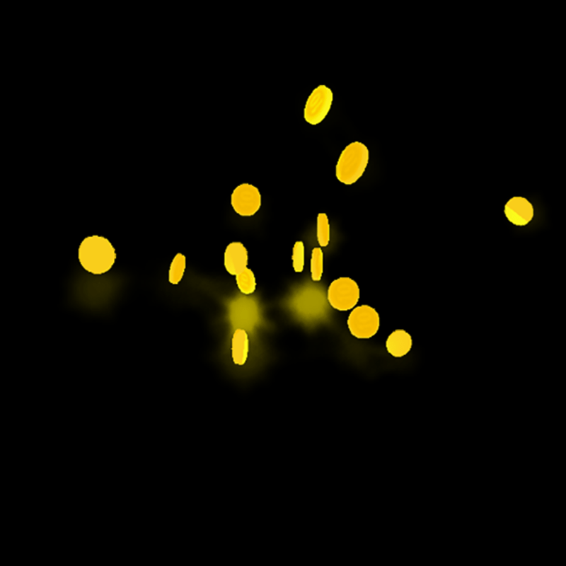 Animated Treasure Coins