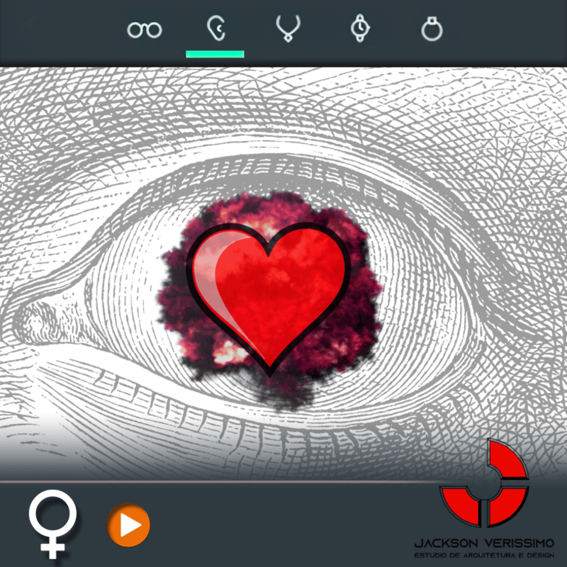 Contact Lens- Heart Explosion