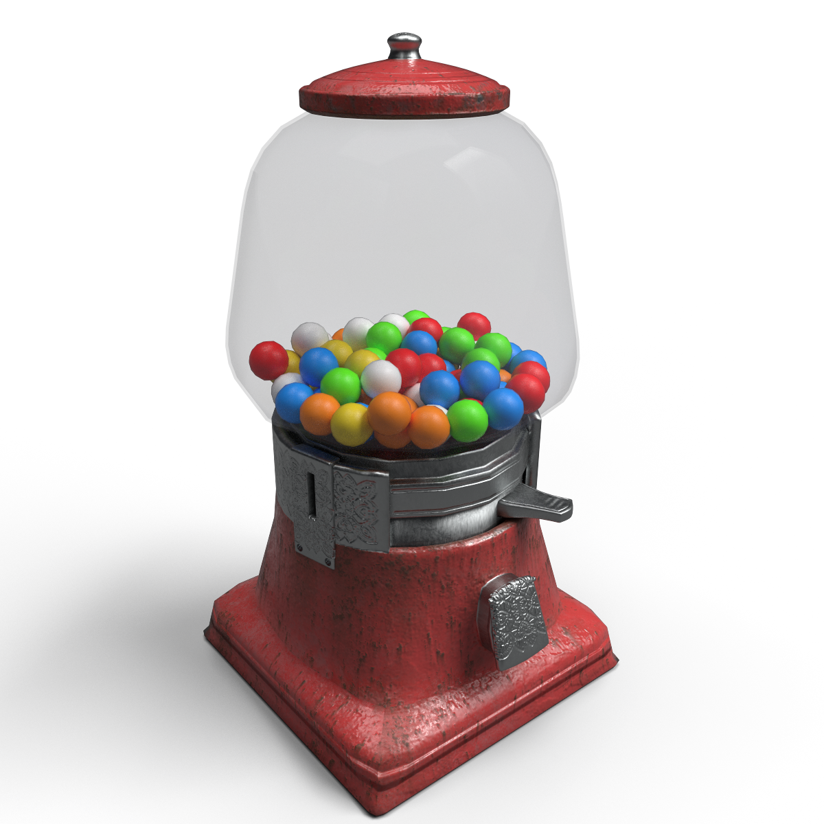 Gumball Machine Red