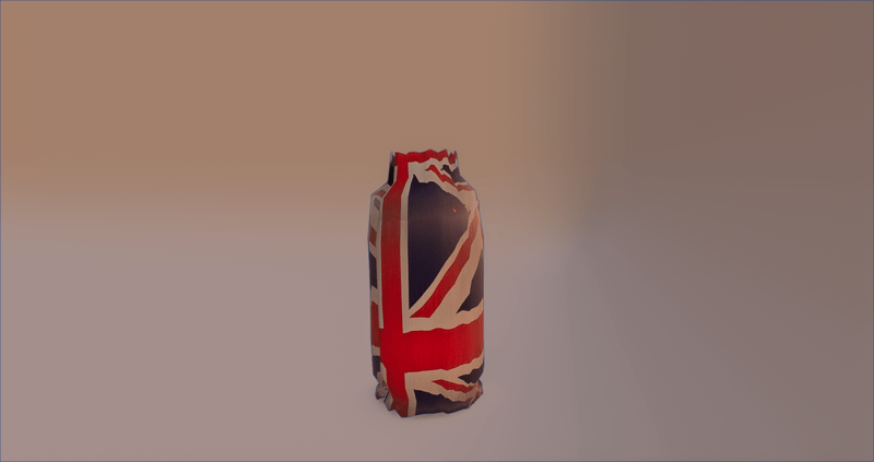 Union Jack Vase