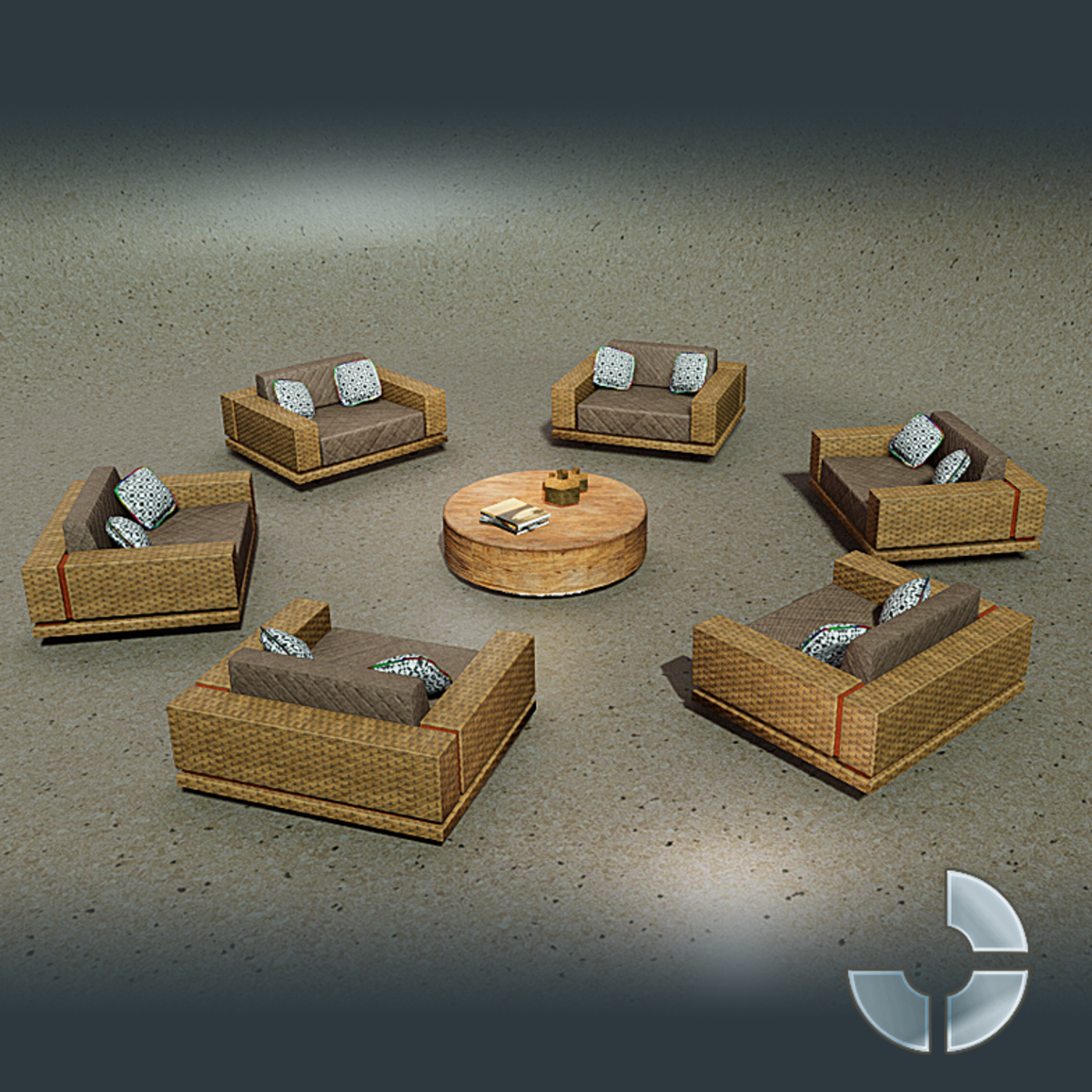 Outdoor 6 ArmChairs Bundle 9