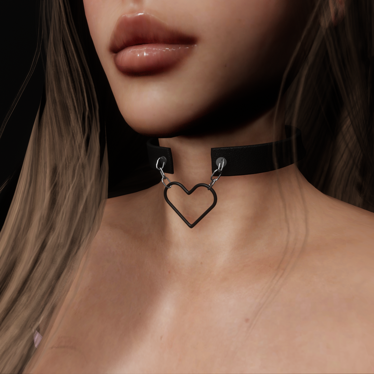 Heartbreaker Choker (Onyx)