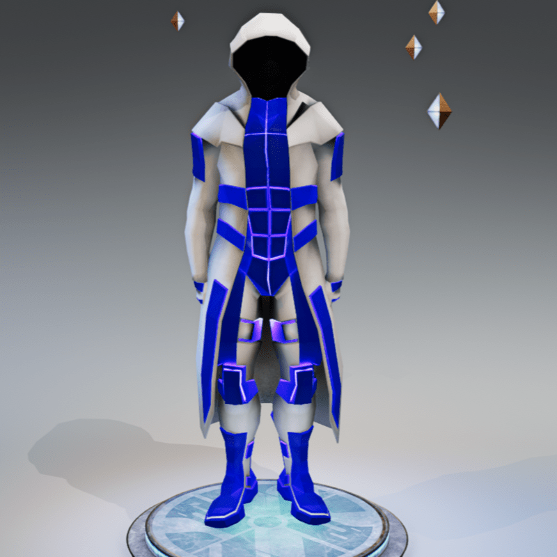 Sci-Fi Character-Blue