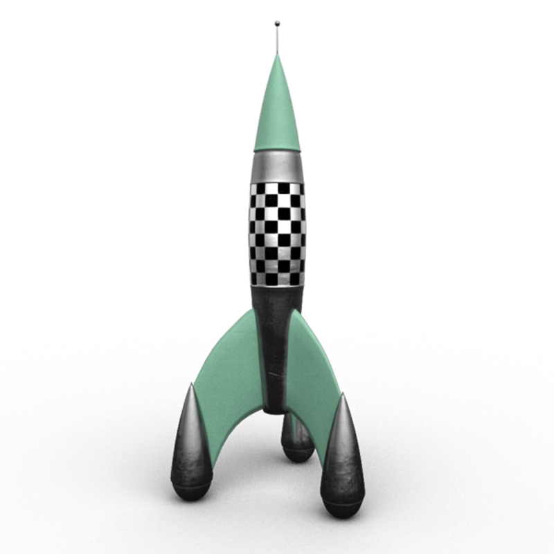 Vintage Rocket Green