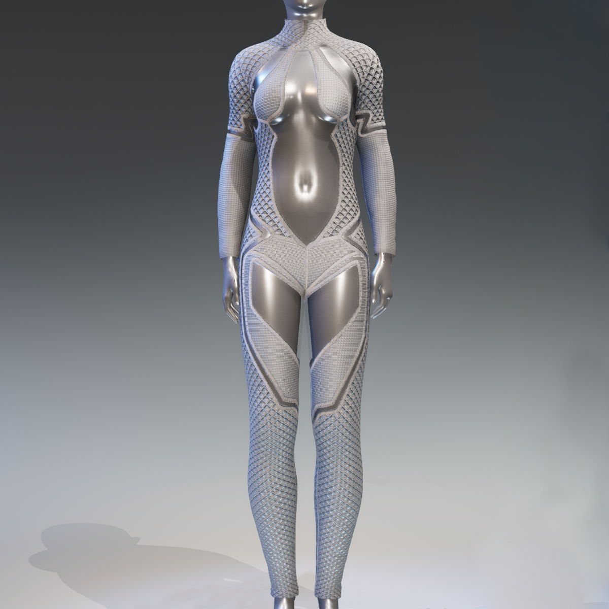 Baryt jumpsuit - white