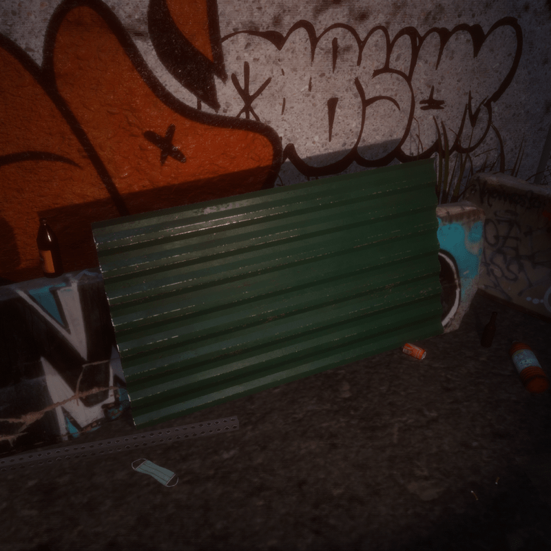 Corrugated Metal Sheet