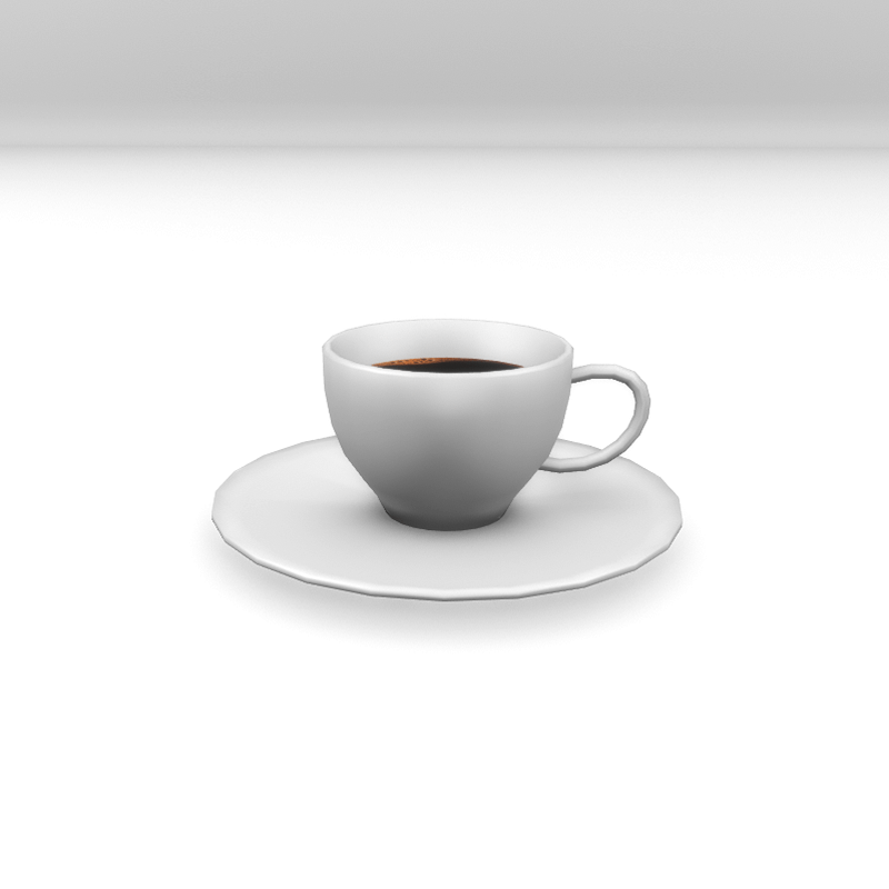 Coffee cup and saucer