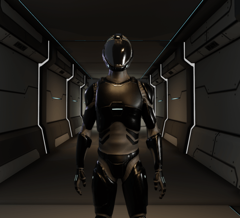 Space suit NC 2020 black