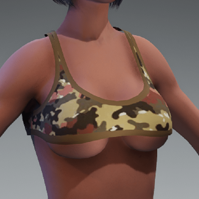 Sexy minitop_military