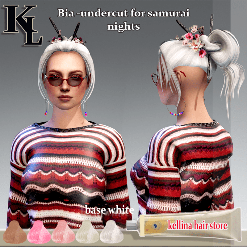 Bia -undercut hair -samurai nights