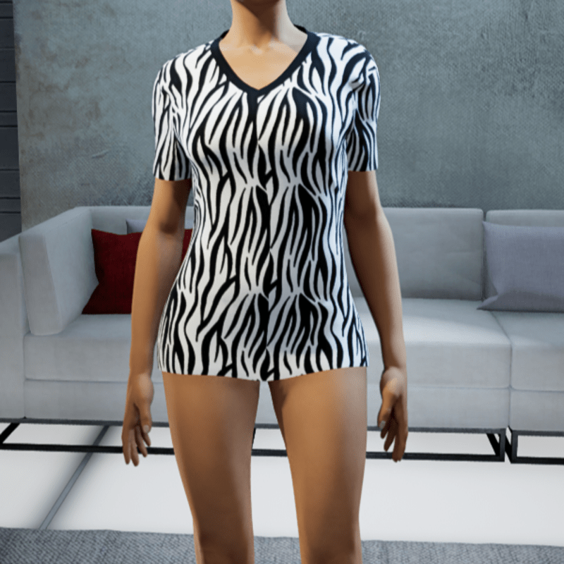 Zebra Shirt by ACpixl