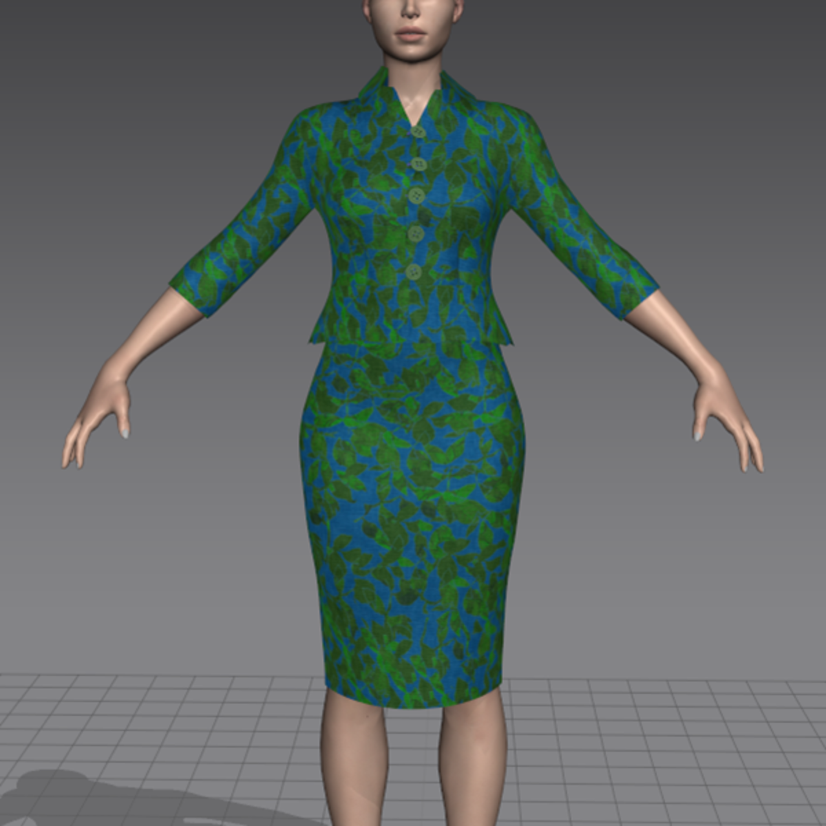 1966 joan holloway office outfit