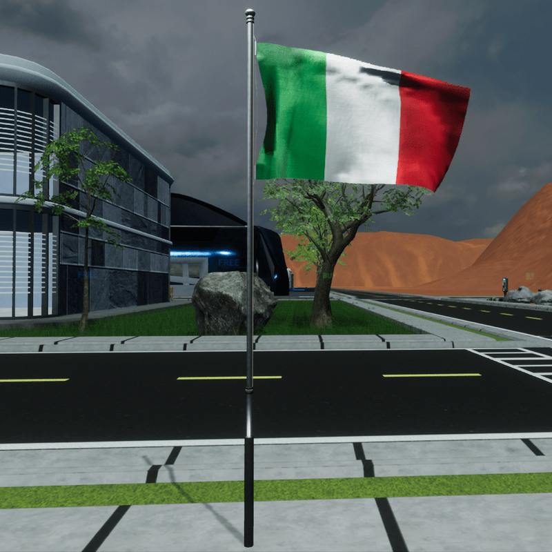 TKA Animate Flag Italy
