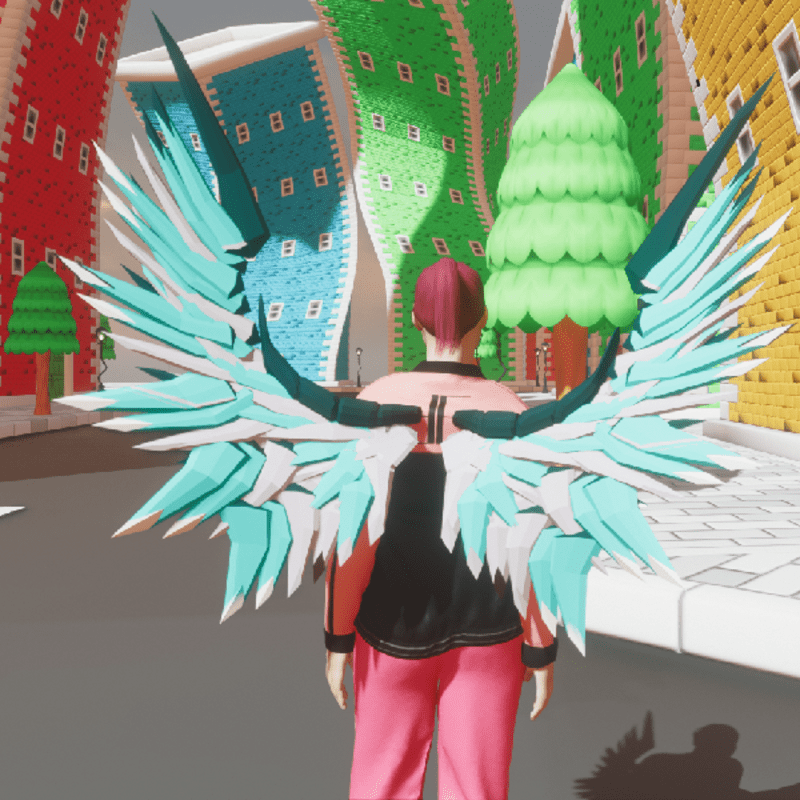 Mech Wings Female Greens