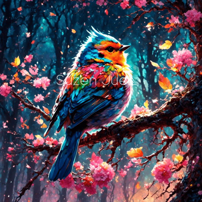 Dark Little Songster - Suzen JueL