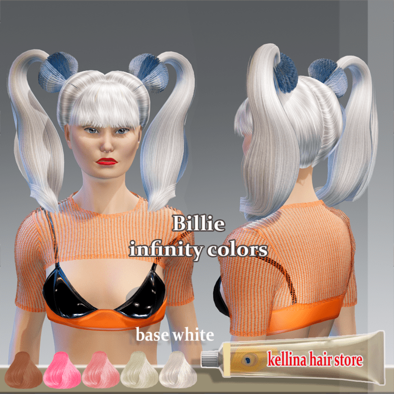 billie hs -white base-infinity colors