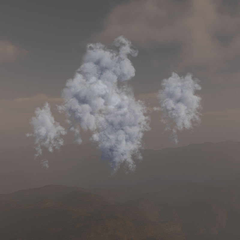 Cloud Cluster White
