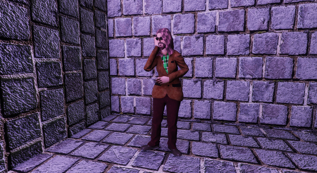 The Big Shooter on his Cell