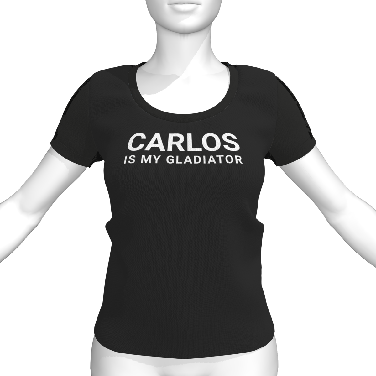 CARLOS IS MY GLADIATOR T-Shirt - Female