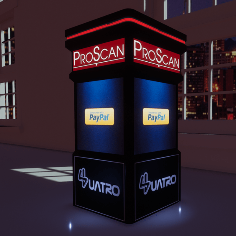 ProScan Cuatro Kiosk