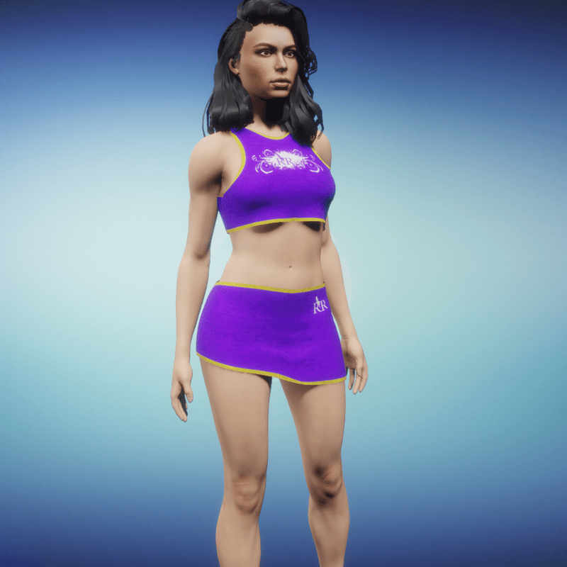 Sportdress Clara purple